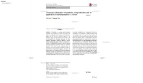 Coenzyme cobalamin: biosynthesis, overproduction and its application in dehalogenation—a review